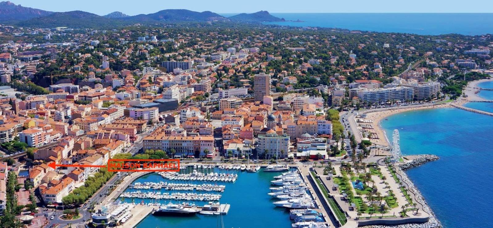 Studios Raffines Avec Terrasses - Plages, Ville Et Gare A Pied - Maison Raphael Saint-Raphael  Luaran gambar
