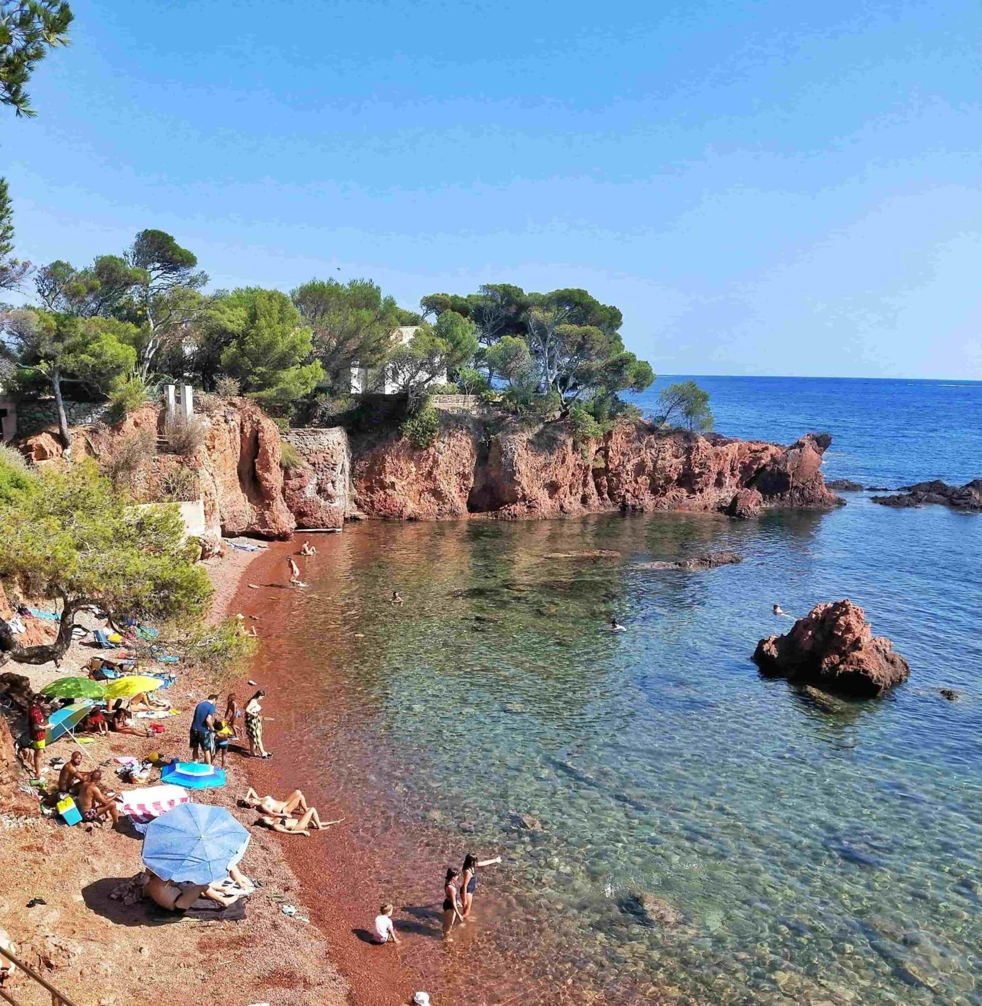 Studios Raffines Avec Terrasses - Plages, Ville Et Gare A Pied - Maison Raphael Saint-Raphael  Luaran gambar