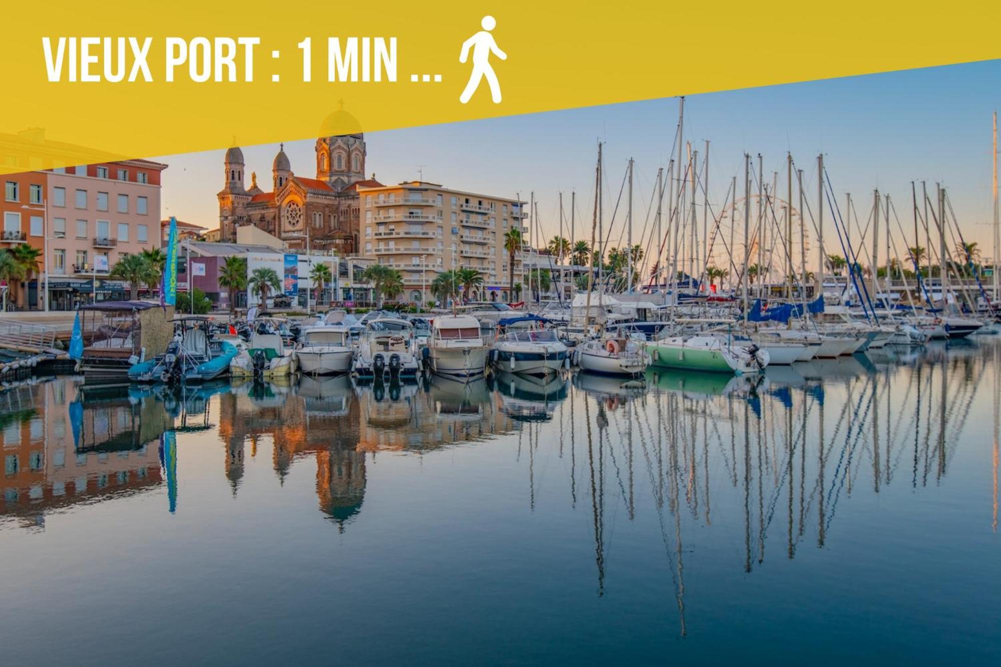 Studios Raffines Avec Terrasses - Plages, Ville Et Gare A Pied - Maison Raphael Saint-Raphael  Luaran gambar